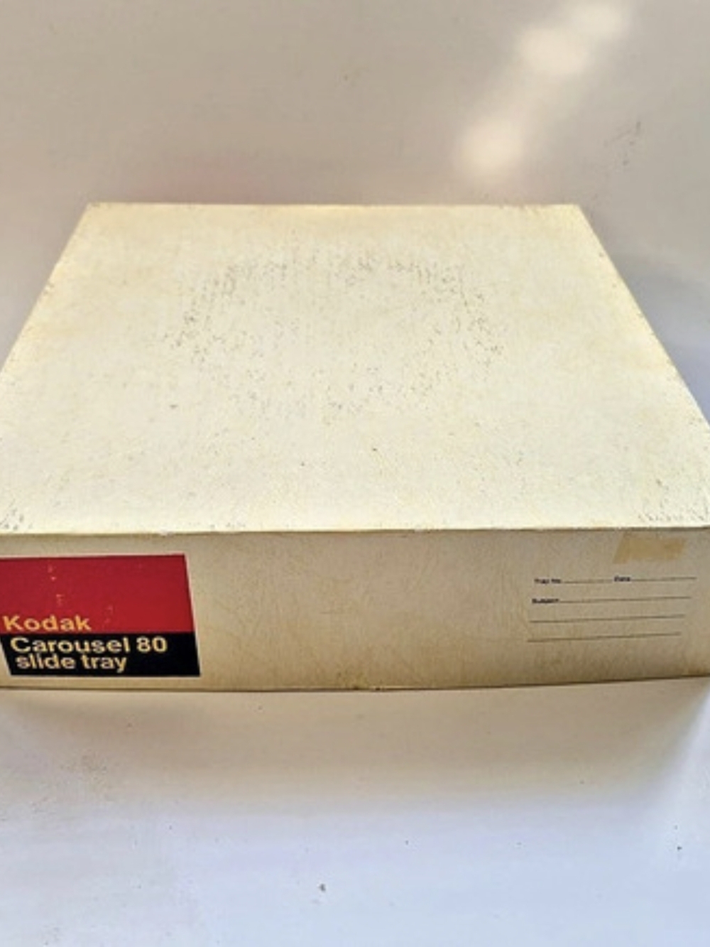 Kodak Carousel 80 Slide Tray with Original Box